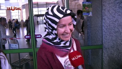 Otogarlarda bayram yoğunluğu