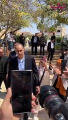 حضور جمال مبارك وأحمد موسى وممدوح حمزة وزكريا عزمي وطاهر أبو زيد جنازة أحمد سرور وأحمد أبو العنين يجري للحاق بالجنازة