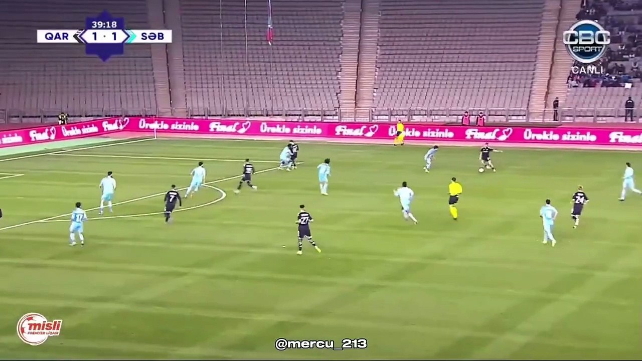 2ème but Benzia vs Sabail
