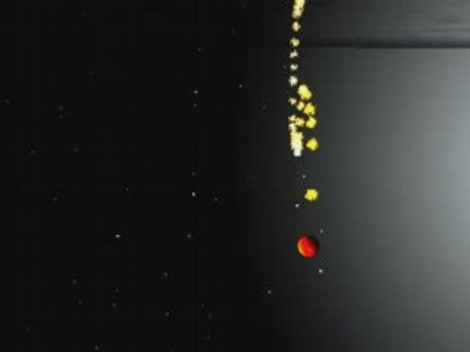 Flug mit dem Feuerball, Kameraperspektive