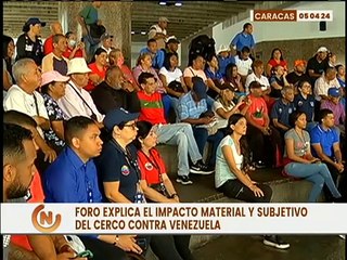 Caracas | Diputados de la AN debaten sobre sobre el impacto material del cerco contra Venezuela
