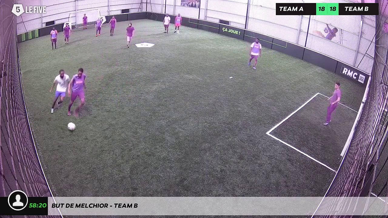 But de Melchior - Team B