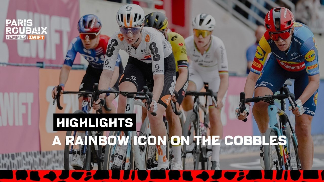 Extended Highlights - Paris-Roubaix Femmes avec ZWIFT 2024