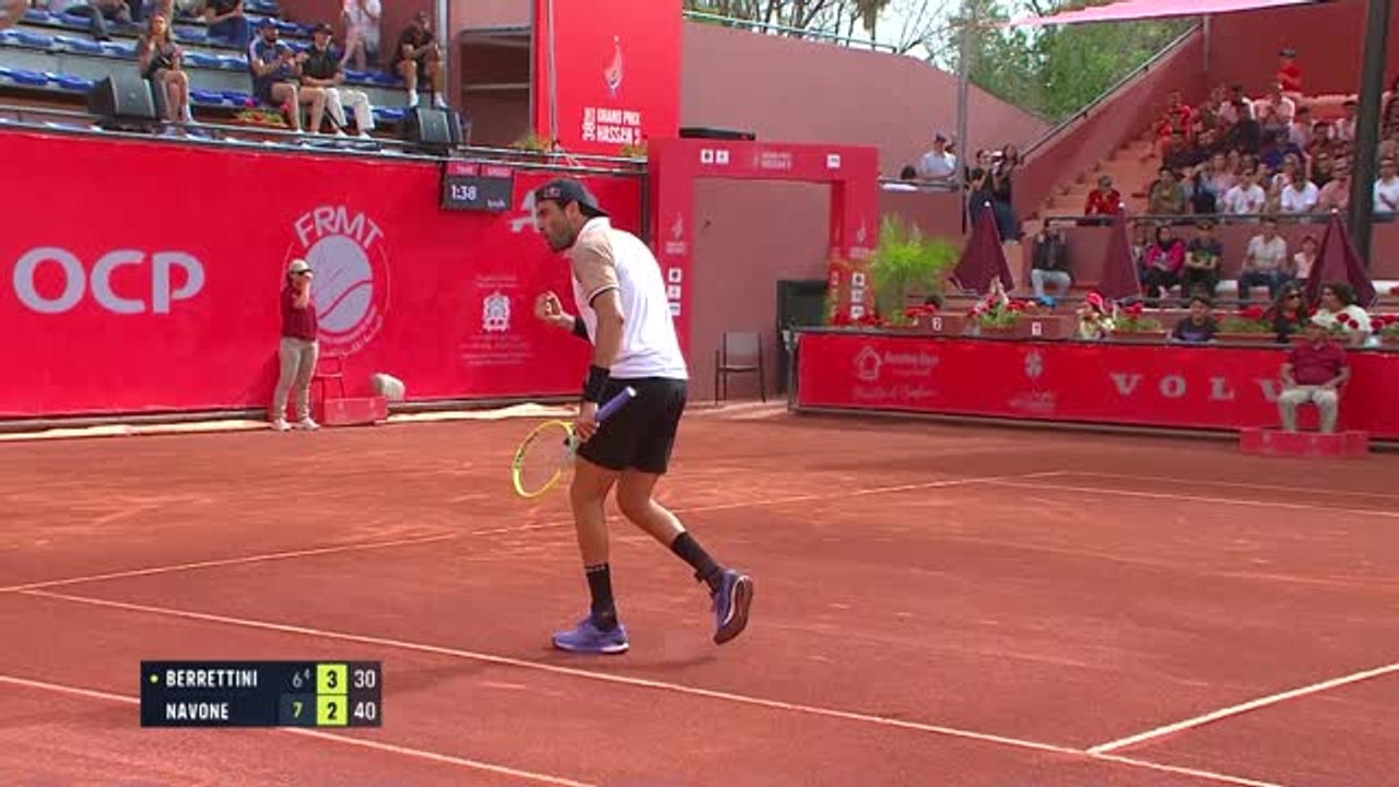 Marrakech - Berrettini en finale !
