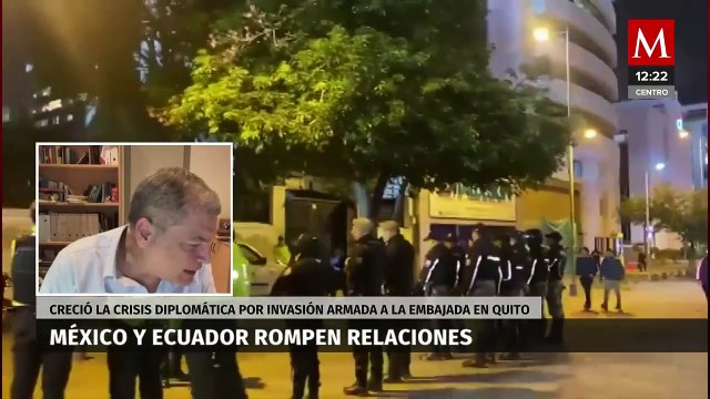 Violar una embajada extranjera es como invadir un país : Rafael Correa, expresidente de Ecuador