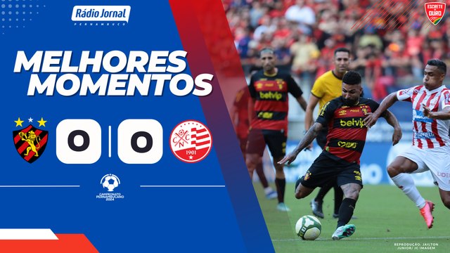 Campeonato Pernambucano Sport 0 x 0 Náutico | Melhores Momentos | 06/04/2024