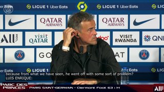 ️ ️Replay : Conf de presse de Luis Enrique après Paris Saint-Germain - Clermont foot