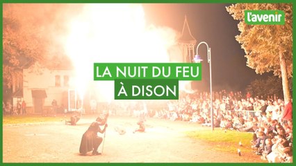 La nuit du feu à Dison