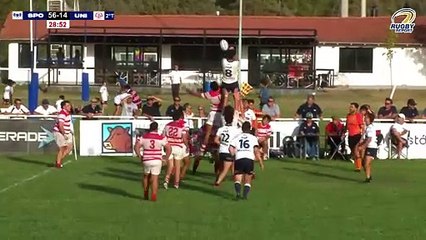 El vistoso try de Alan Martínez en Sociedad Sportiva