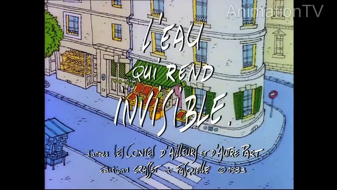 Les contes de la rue Broca - L'eau qui rend invisible