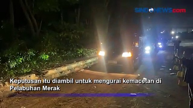 Urai Kemacetan di Merak, Sebagian Pemudik Mobil Dialihkan ke Pelabuhan Ciwandan