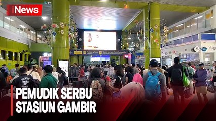 Melihat Ramainya Pemudik Serbu Stasiun Gambir pada H-3 Lebaran