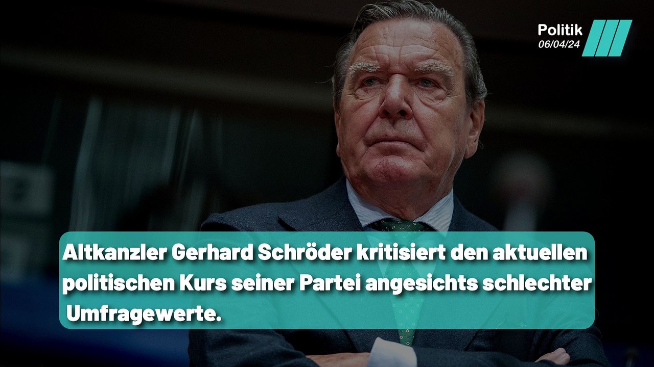 SPD ohne Kompass? Schröder warnt vor 'Gendern' und Cannabis Politik!