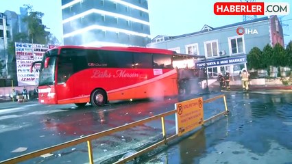 Ümraniye'de peş peşe otobüs yangınları