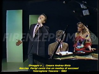 Omaggio a... Cesare Andrea Bixio. Narciso Parigi canta live un medley di canzoni - TCT - 1983