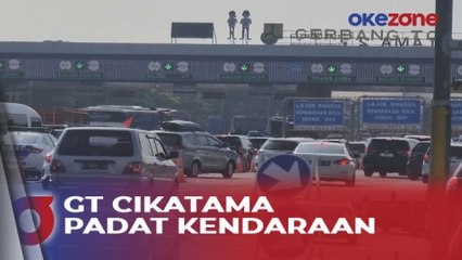 Tải video: One Way Masih Berlaku, Begini Pantauan Arus Mudik di GT Cikatama