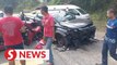 Family of five injured, man killed in Sabah road crash