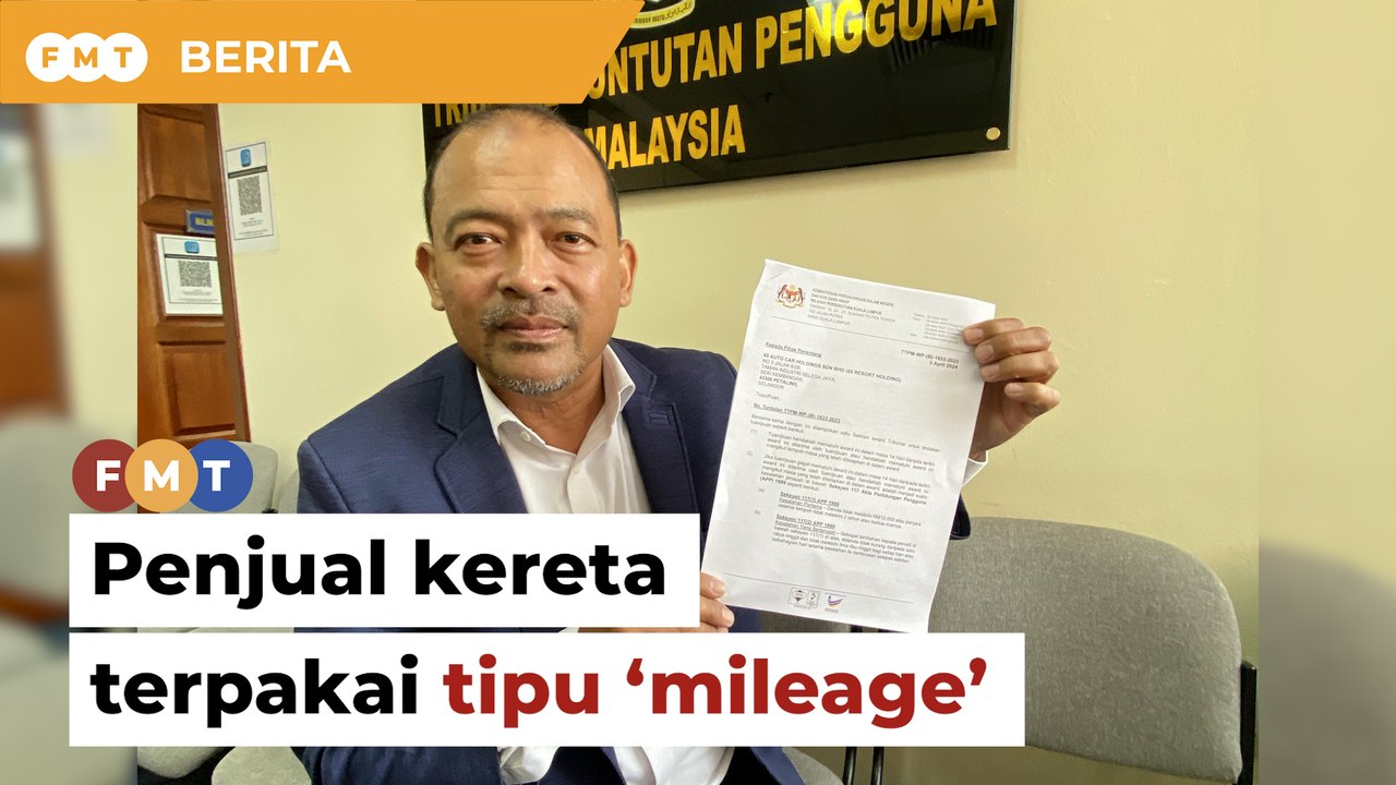 Lelaki jadi mangsa penjual kereta terpakai tipu 'mileage' kaut untung