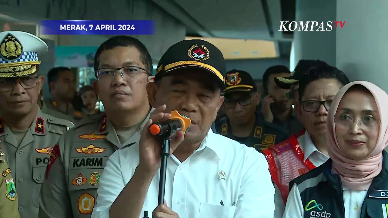 [FULL] Menhub Budi Karya dan Menko PMK Muhadjir Tinjau Arus Mudik Lebaran 2024 di Pelabuhan Merak