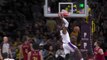 Double dunk delight for LeBron against Cavaliers