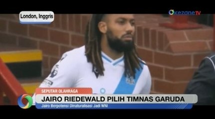 Gelandang Crystal Palace Jairo Riedewald Pilih Timnas Indonesia