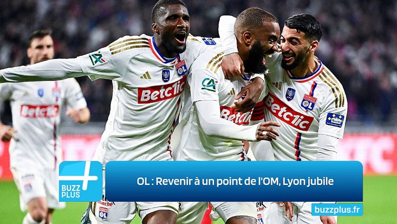 OL ‍: Revenir à un point de l'OM, Lyon jubile