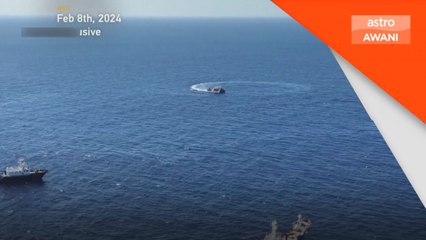 China adakan rondaan tempur, hari sama AS adakan latihan maritim