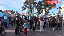 Umut bebek için balonlar gökyüzüne bırakıldı