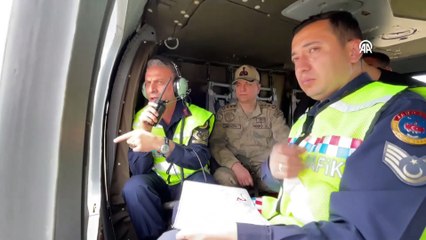 Van'da havadan ve karadan denetim