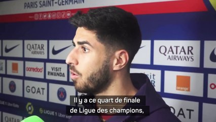 Asensio : "Tout donner dans la dernière ligne droite"