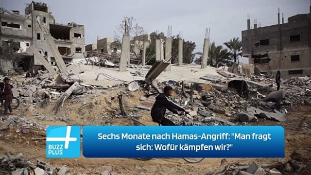 Sechs Monate nach Hamas-Angriff: Man fragt sich: Wofür kämpfen wir?