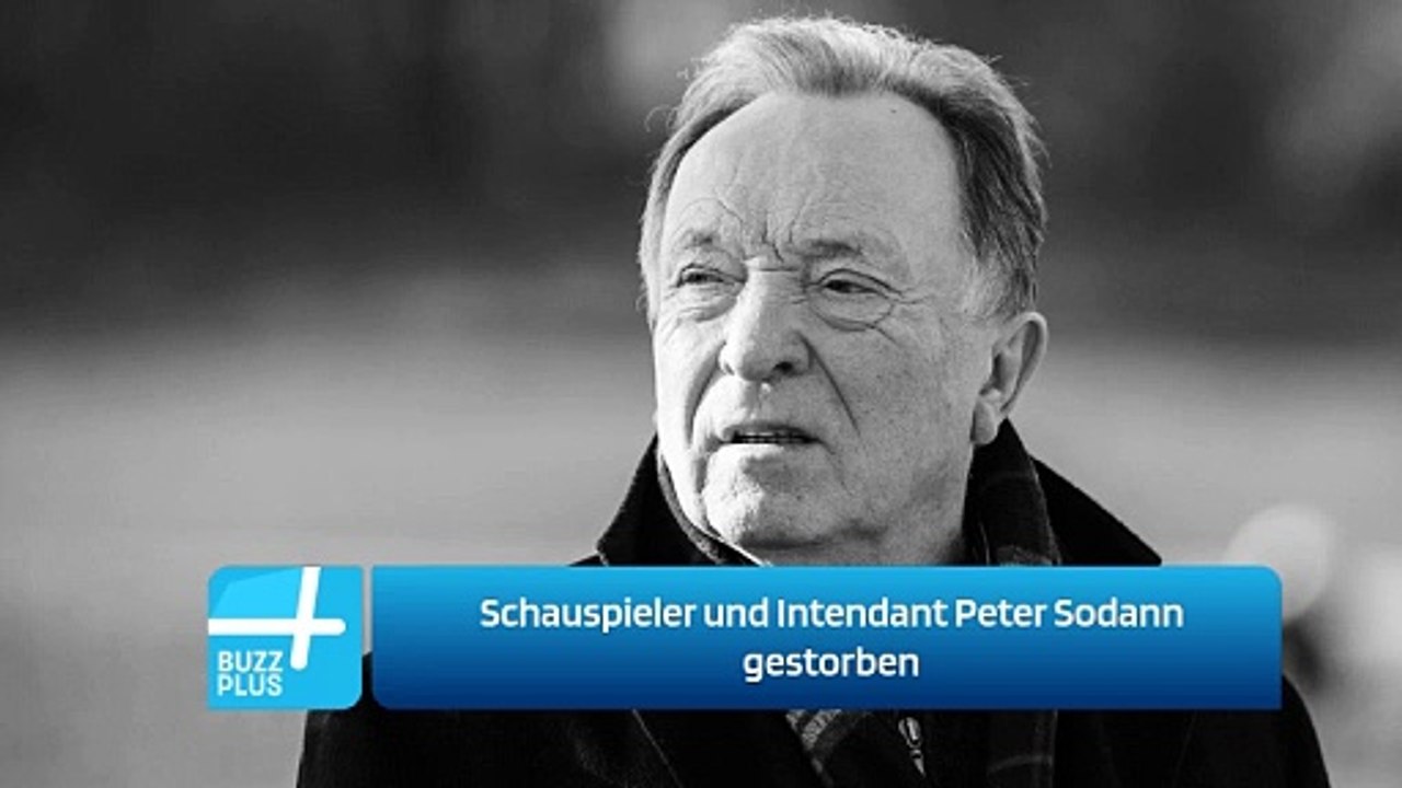 Schauspieler und Intendant Peter Sodann gestorben