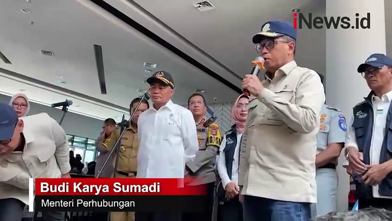 H-3 Lebaran, Menhub Budi Karya Sumadi Tinjau Arus Mudik di Pelabuhan Merak
