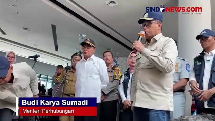 Menhub Budi Karya Sumadi Tinjau Arus Mudik di Pelabuhan Merak, Beri Pesan untuk Pemudik