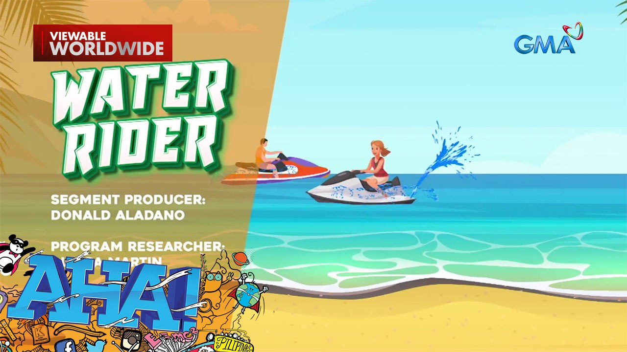 Real-life water rider, kilalanin! | AHA! - video Dailymotion