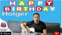 Happy Birthday, Holger! Geburtstagsgrüße an Holger