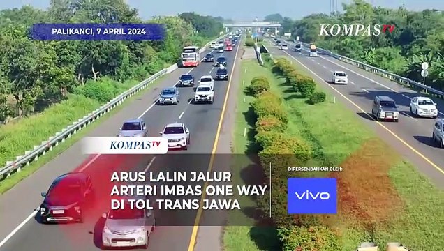 Arus Lalu Lintas Jalur Arteri Imbas Penerapan Rekayasa One Way di Tol Trans Jawa
