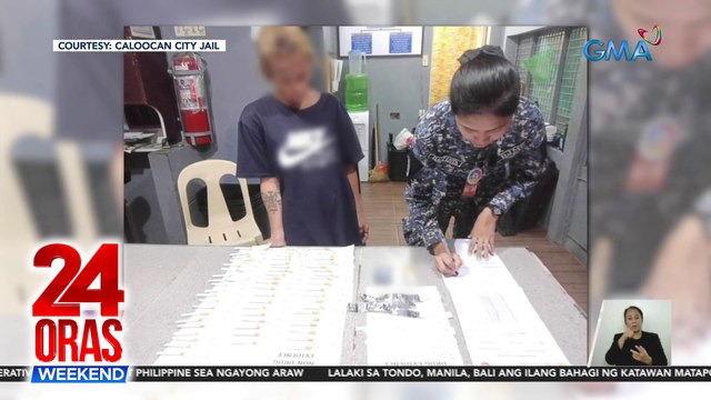 Babaeng dadalaw sa asawang nakakulong, bistado ang pagpuslit ng umano'y droga na itinago sa kanyang ari | 24 Oras Weekend