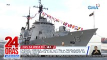 Pilipinas, Amerika, Japan, at Australia, nagsagawa ng maritime cooperative activity; China, may pantapat na combat patrols | 24 Oras Weekend