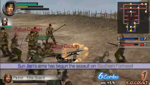 Dynasty Warriors Vol 2 para PSP PPSSPP