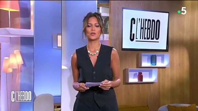 Aurélie Casse dans C l'hebdo ce samedi 6 avril 2024 sur France 5.