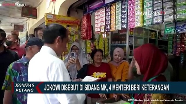 Jokowi Disebut-sebut dalam Sidang Sengketa Hasil Pilpres, Hakim: Kurang Elok Panggil Presiden ke MK