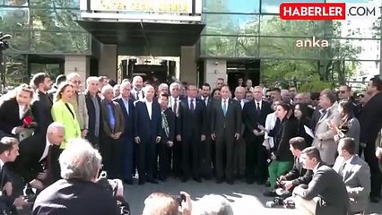 CHP, Hatay'daki Seçim Sonuçlarına İtirazı için YSK Önünde Toplandı