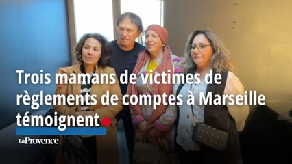 Trois mamans de victimes de règlements de comptes à Marseille échangent avec le leader du groupe corse I Muvrini