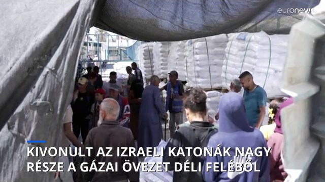 Egy dandár híján az összes katonáját kivonta Izrael a Gázai övezet déli részéből