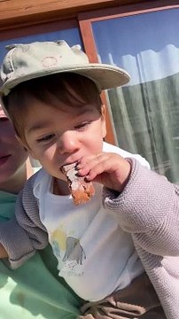 Carolina Carvalho com o filho Lucas