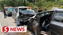Two killed, eight injured in Gerik road crash