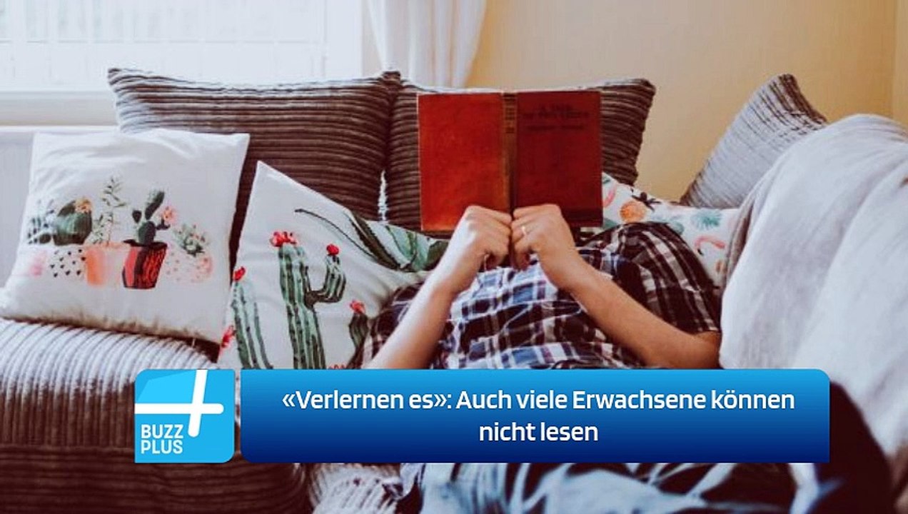 «Verlernen es»: Auch viele Erwachsene können nicht lesen