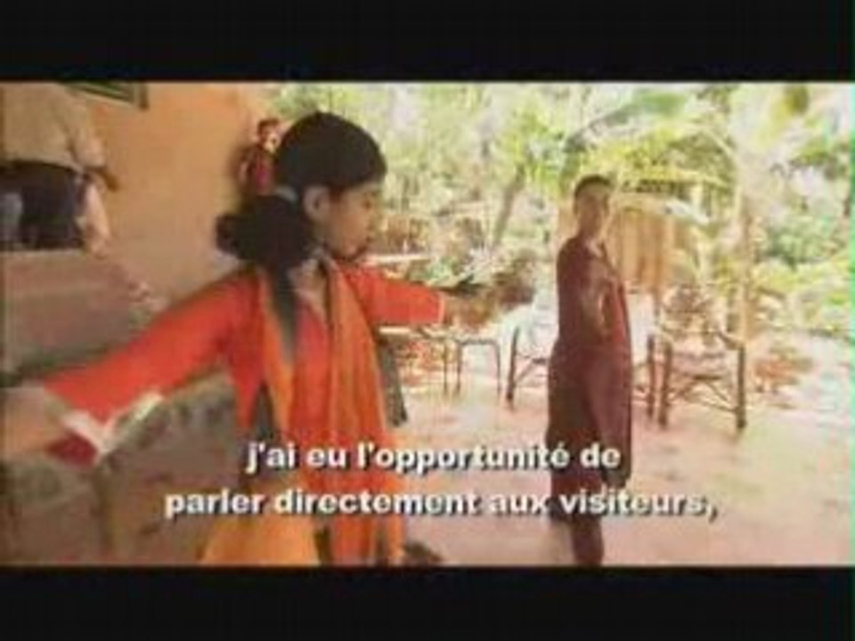 Cours de danse indienne à Maïthi Mandir en Inde