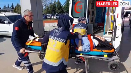 Balkondan düşen genç kız ağır yaralandı